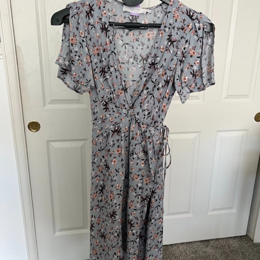 Floral ASTR Wrap Dress
